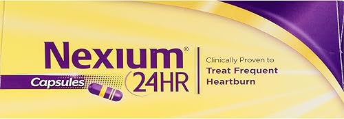 Miniatura 12 de Nexium 24HR Cápsulas Reductoras de Ácido para Alivio de Acidez Estomacal para Protección de Todo el Día y Toda la Noche contra la Acidez Estomacal