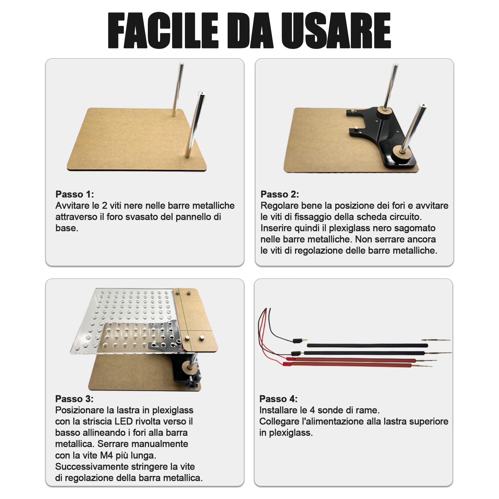 BDM Frame con pin sonda, scheda di prova telaio BDM LED, set Telaio BDM multifunzionale compatibile con Kess v2, KTAG e strumento di programmazione e messa a punto chip FGTECH