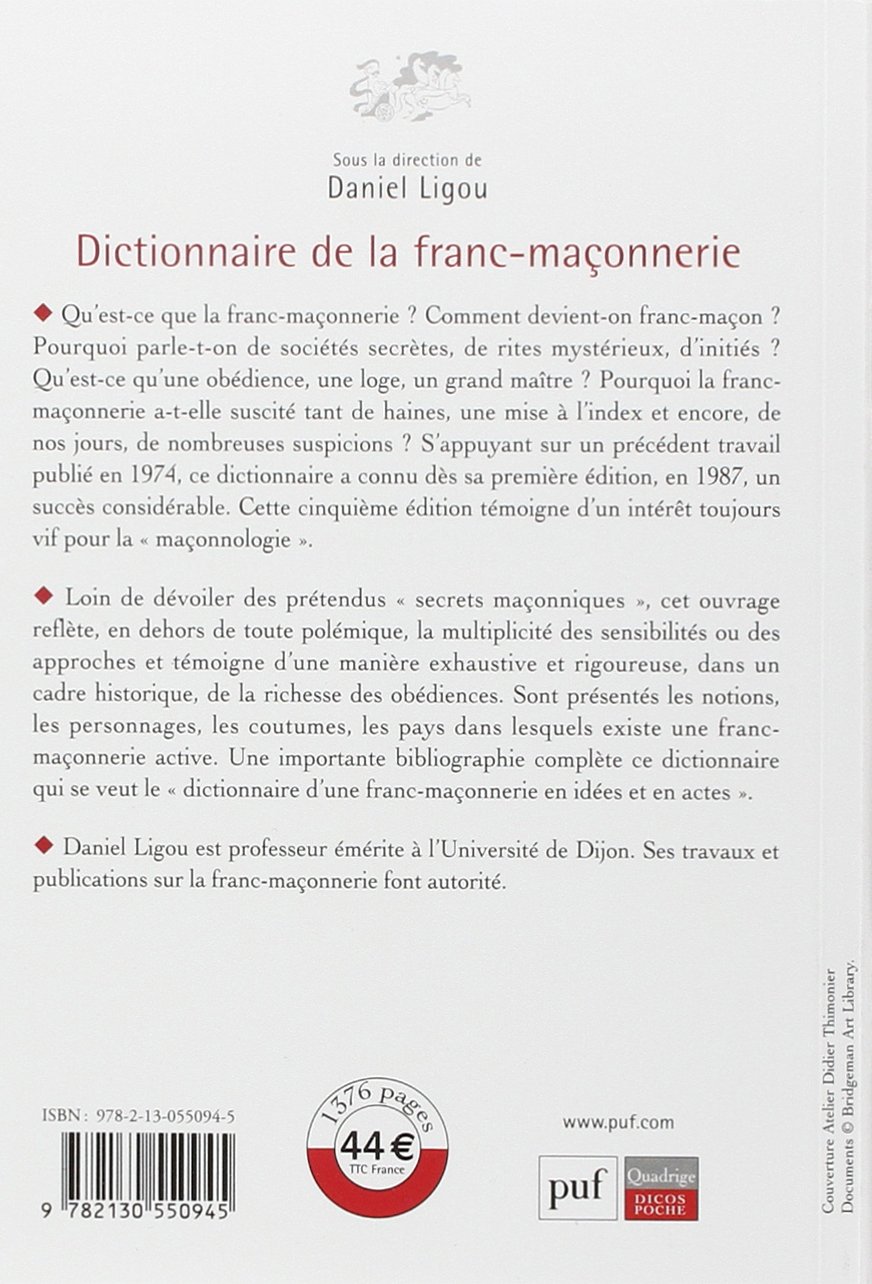 Dictionnaire de la franc-maçonnerie