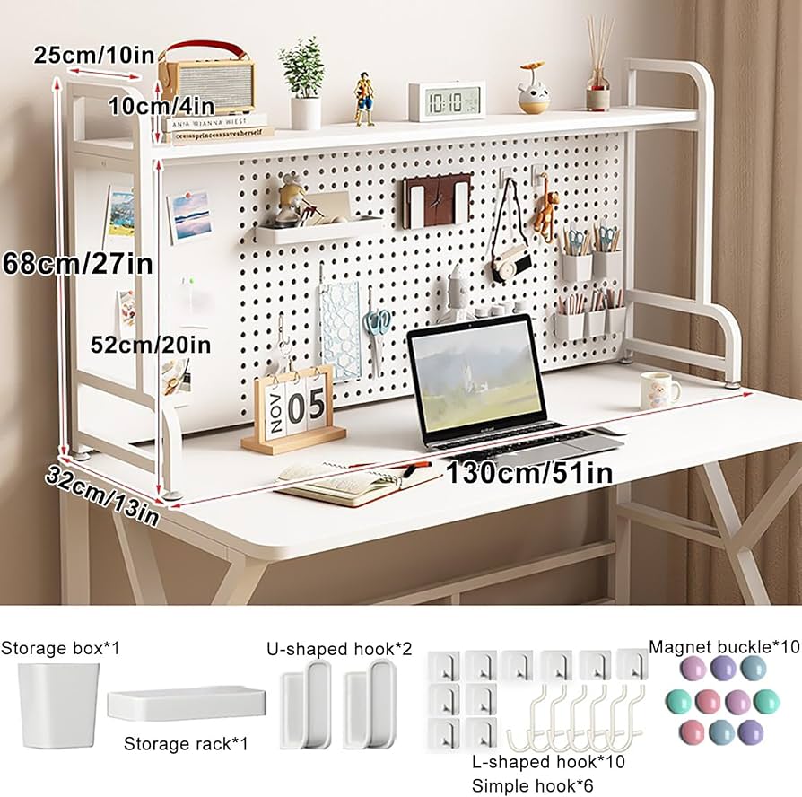 Amazon.co.jp: デスク 収納、拡張デスクラック、コンピューター