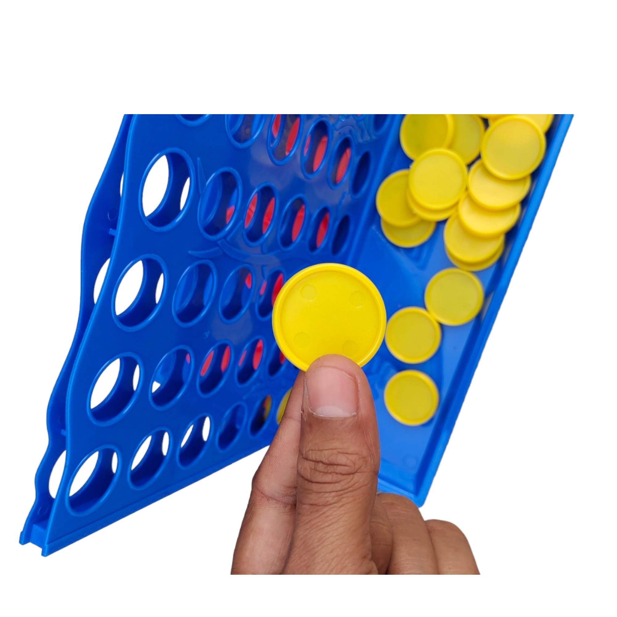 NIYANETAIL 4 Game Four Kids Adults Family Fun Game Brain Teaser Toy Great Educational Toy for Kids Children Adults(Multicolor) 2