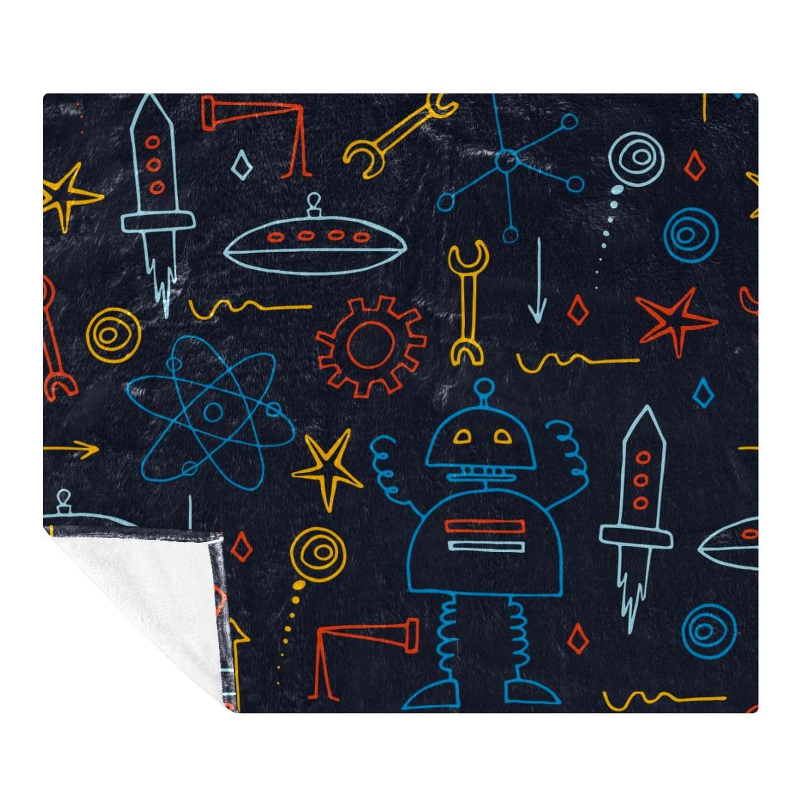 Couverture polaire légère isolante et respirante en microfibre pour lit et voyage