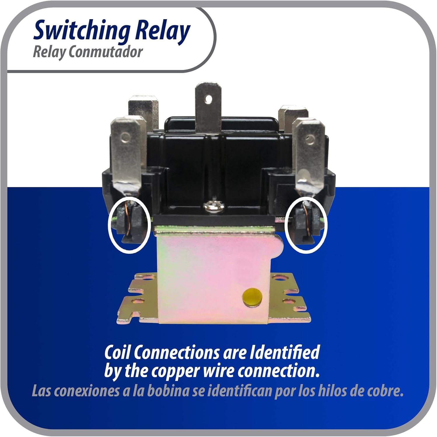 Appli Parts APSWR-342 90-342, 208-240 VAC Coil, General Purpose Switching Relay, DPDT, for HVAC applications and other general electrical installations, Replaces APSR-342