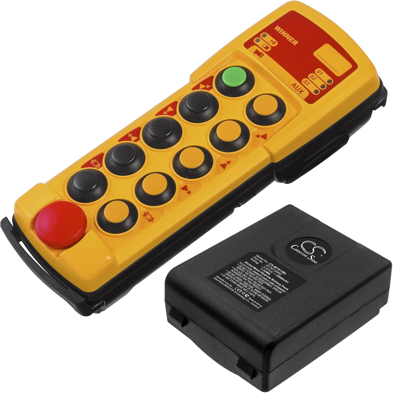 Cameron Sino Battery for Itowa Winner 2G Version 1 PN:Itowa BT3613MH2 2000mAh / 7.20Wh