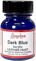 Vista 256 de Angelus - Pintura acrílica para cuero, 1 onza líquida (paquete de 1), color turquesa