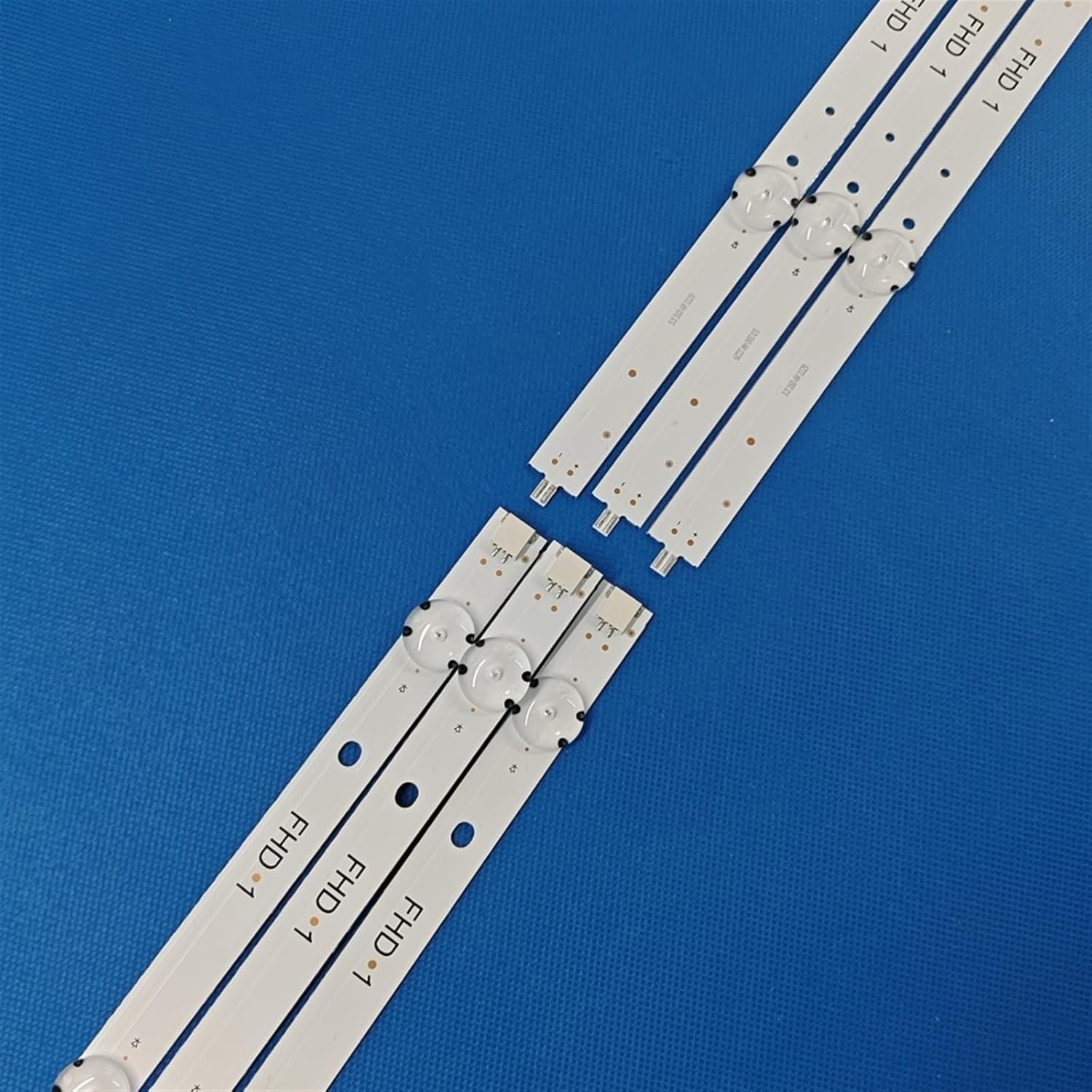 LED Bar Compatible with 43LH609V 43LH604V 43LH570V 43LH615V 43LH590V 43LH510V 43LH630V 43 V16.5 V16 ART3 2743 2550 2665 AGF79047101 LC430DUE(3 PCS for 1 TV)