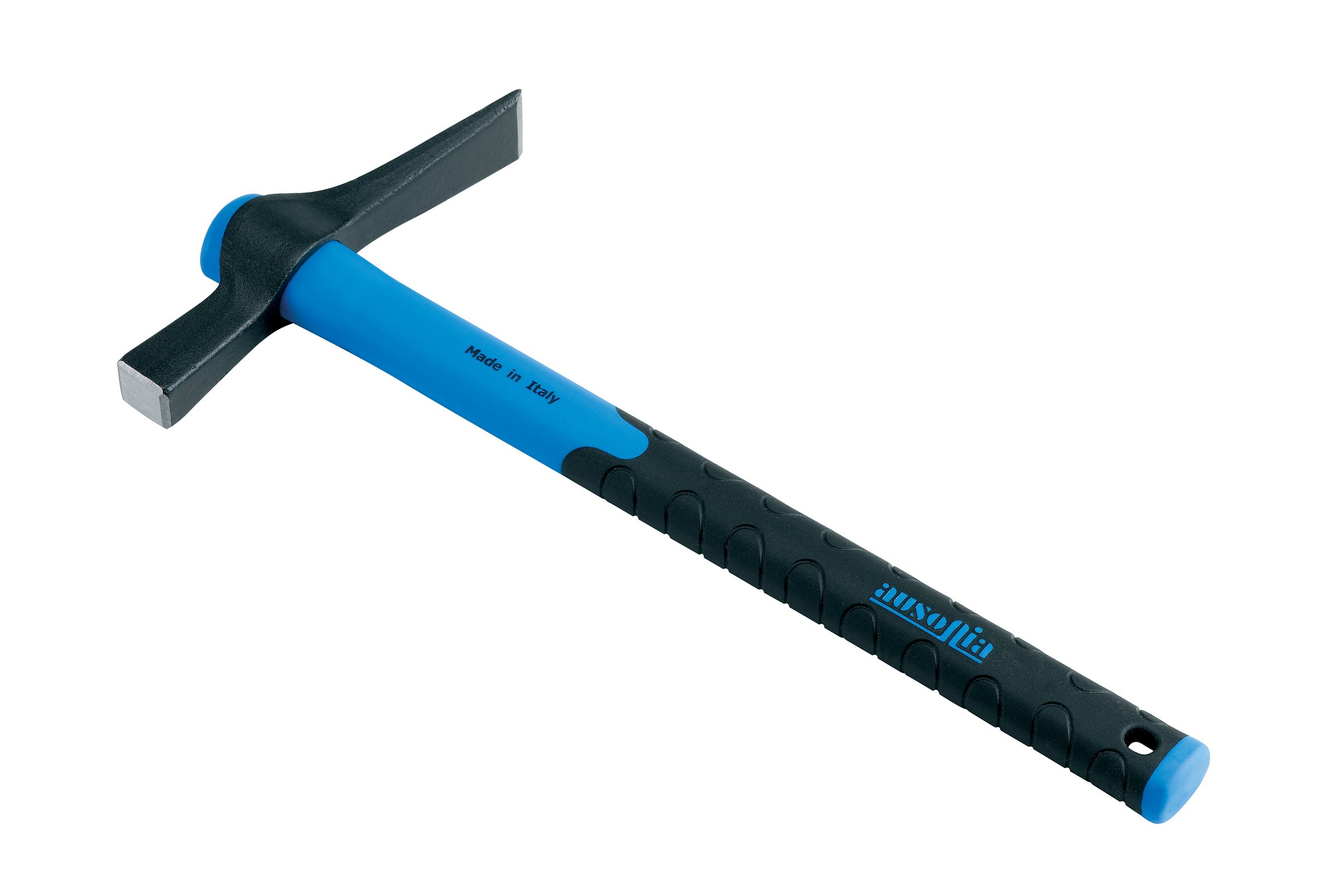 AUSONIA - 86173 ALCONTANA MARTILLO DE CARPINTERO DE ABANIL DE 400 GR Y MANGO DE 39 CM DE FIBRA DE VIDRIO CON EMPUÑADURA ANTIDESLIZANTE