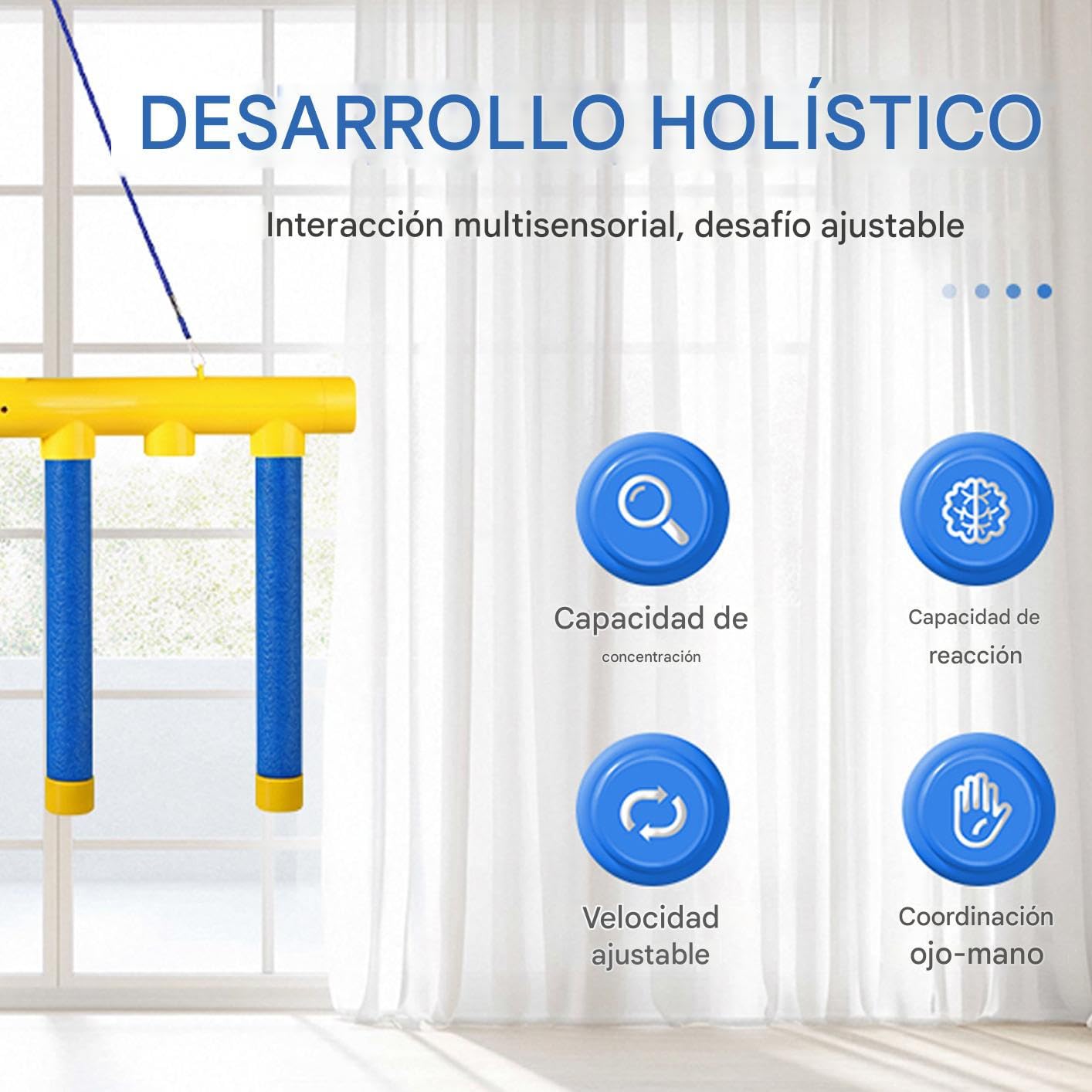 Genérico Gioco di riflessi | Giocattoli interattivi di coordinamento della mano, gioco di della velocità delle mani con cattura dei bastoni, per adulti, famiglia, bambini, scuola, esercizio