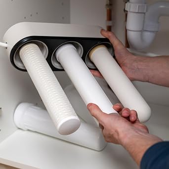 Doulton HIP Trio System Bundle + Pillar Tap, Installation Kit