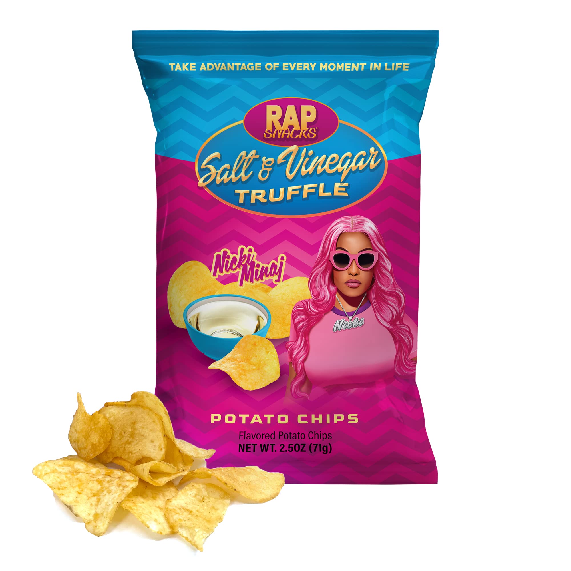 Amazon.com: Rap Snacks Nicki Minaj Salt and Vinegar Truffle - Pack