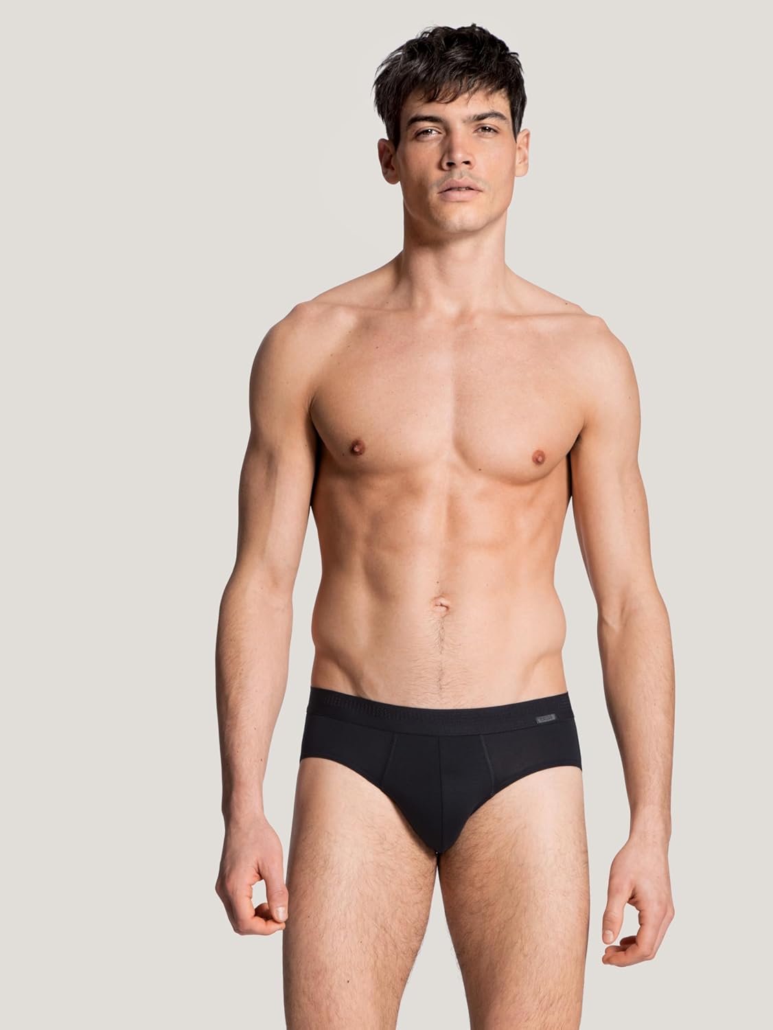 Calida Men's Focus Midislip Brief, 22265, Black, XL - Image 6