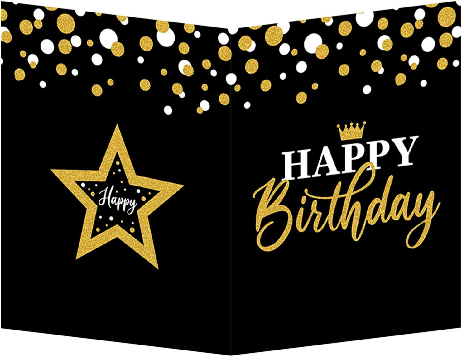 party greeting Jumbo Birthday Card Giant Guest Book Happy Birthday Party Decorations Supplies Gifts for Office Teacher Women Men Co-Worker -Large 14 x 22 inches