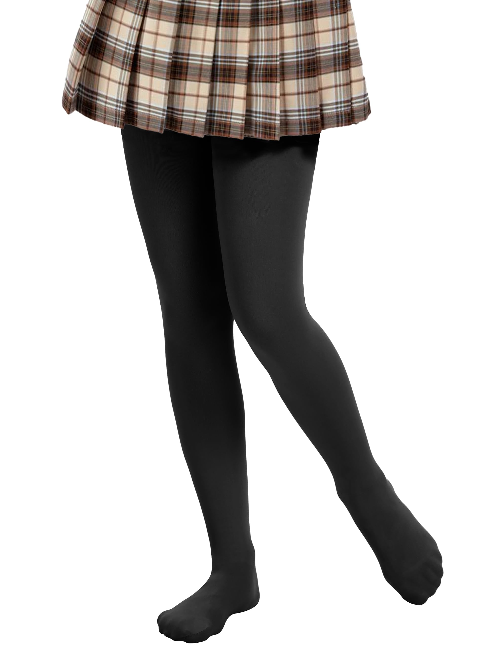 AMIYOYO Thermo Strumpfhose Mädchen Gefütterte Leggings Kinder Ballettkleidung Winter Warm Lined Tights Verdicke Treggings Innenfutter