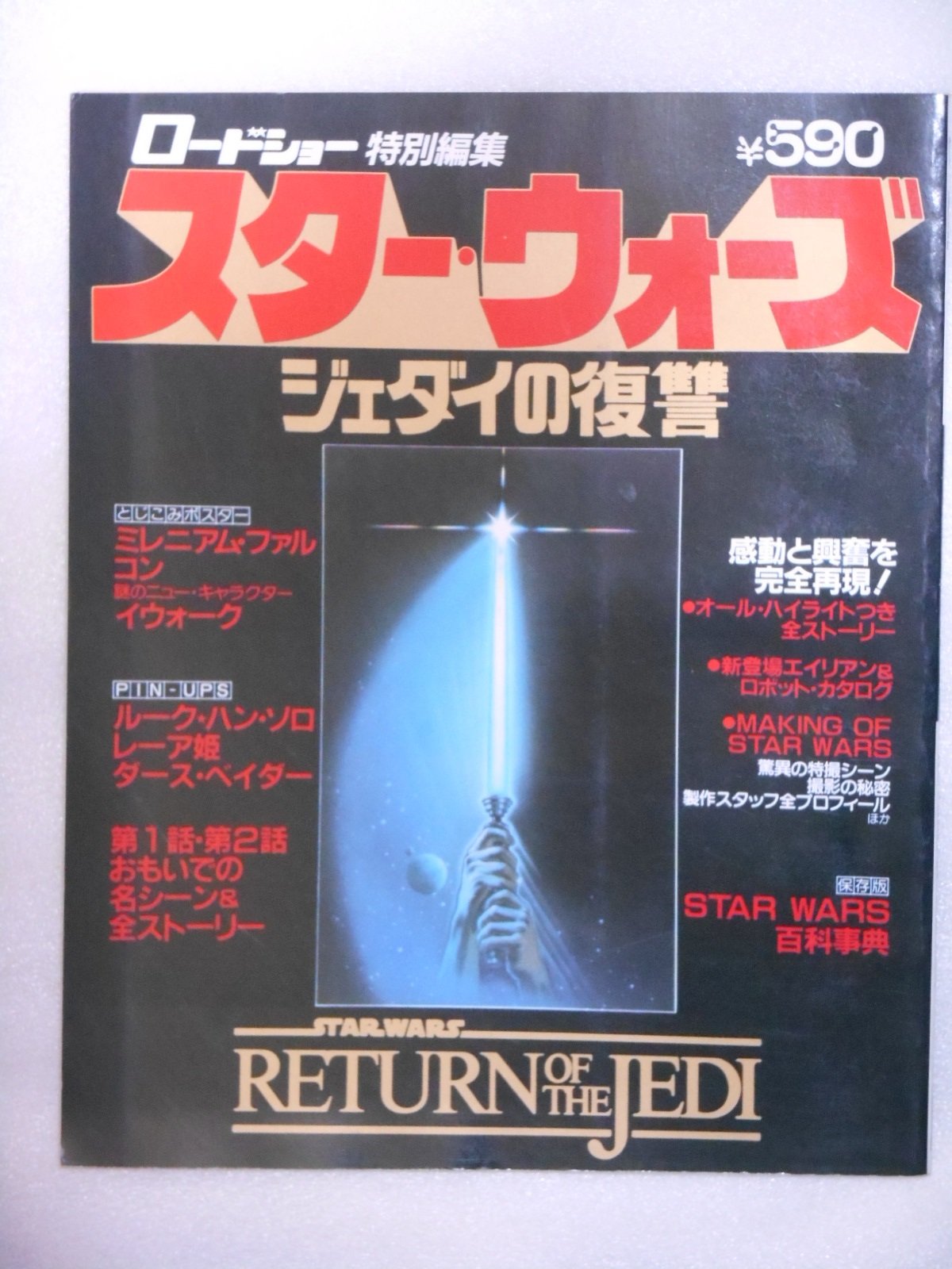 ◇1983年「スター・ウォーズ/ジェダイの復讐」劇場販売用ポスター