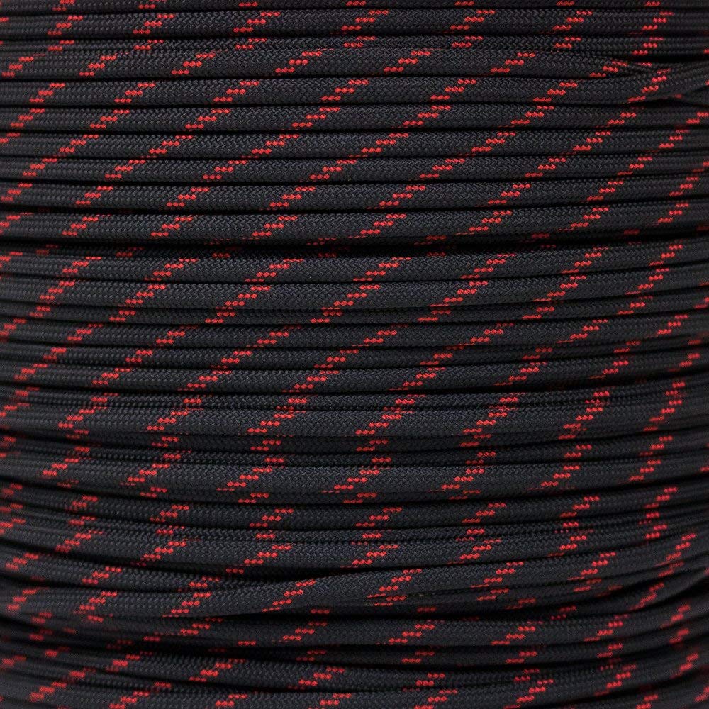 Paracord Planet 10 20 25 50 100 Foot Hanks and 250 1000 Foot Spools of Parachute 550 Cord Type III 7 Strand Paracord (Burgundy 100 Feet) — view 243
