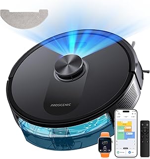 Proscenic Q10 Robot Vacuum Cleaner, 8000Pa 200 Mins Robot Vacuum Cleaner with Mop, Navigation Lidar, Multi-Stage Mapping, …