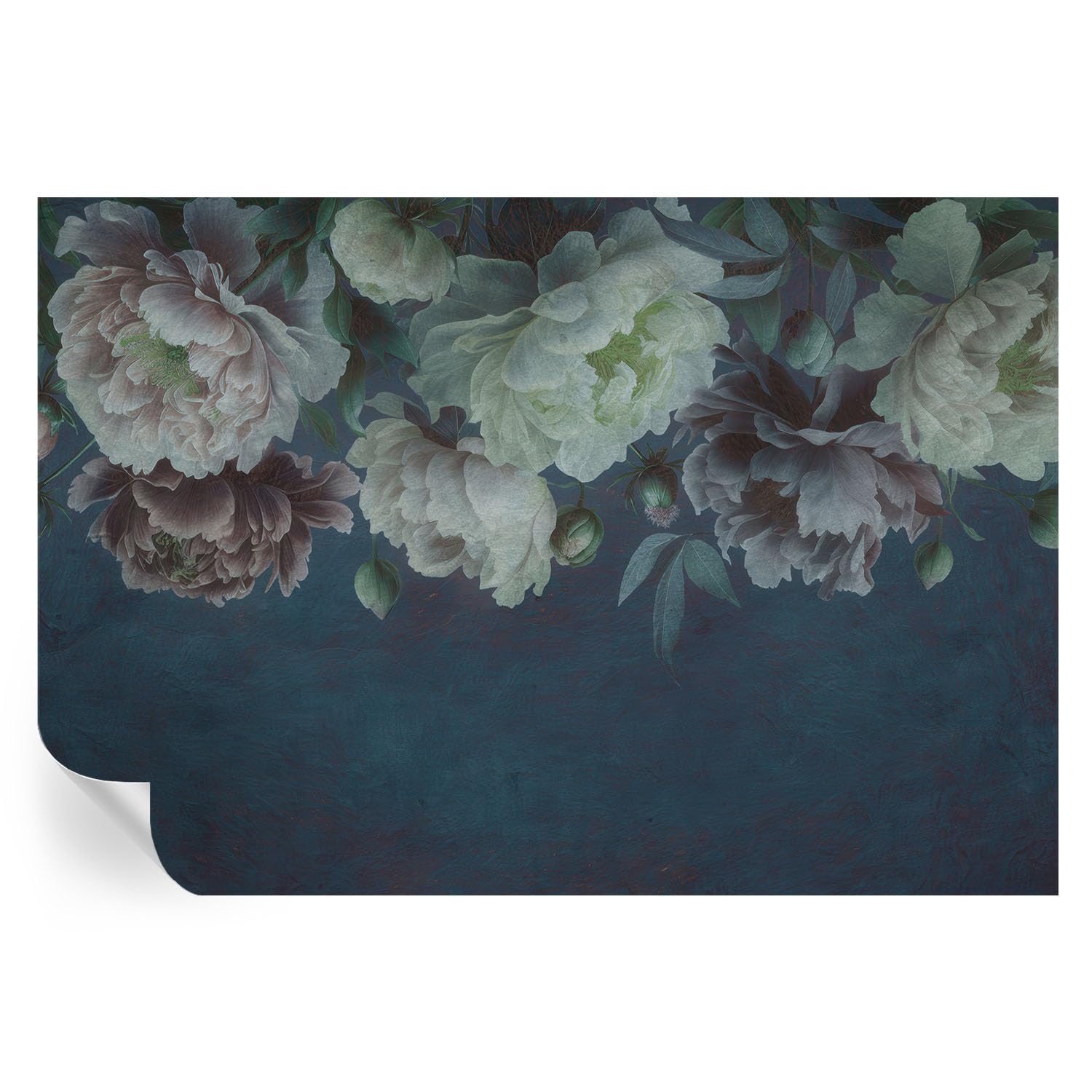 Vinilos pared decoración floral 152x104 cm para transformar tu salón con rapidez