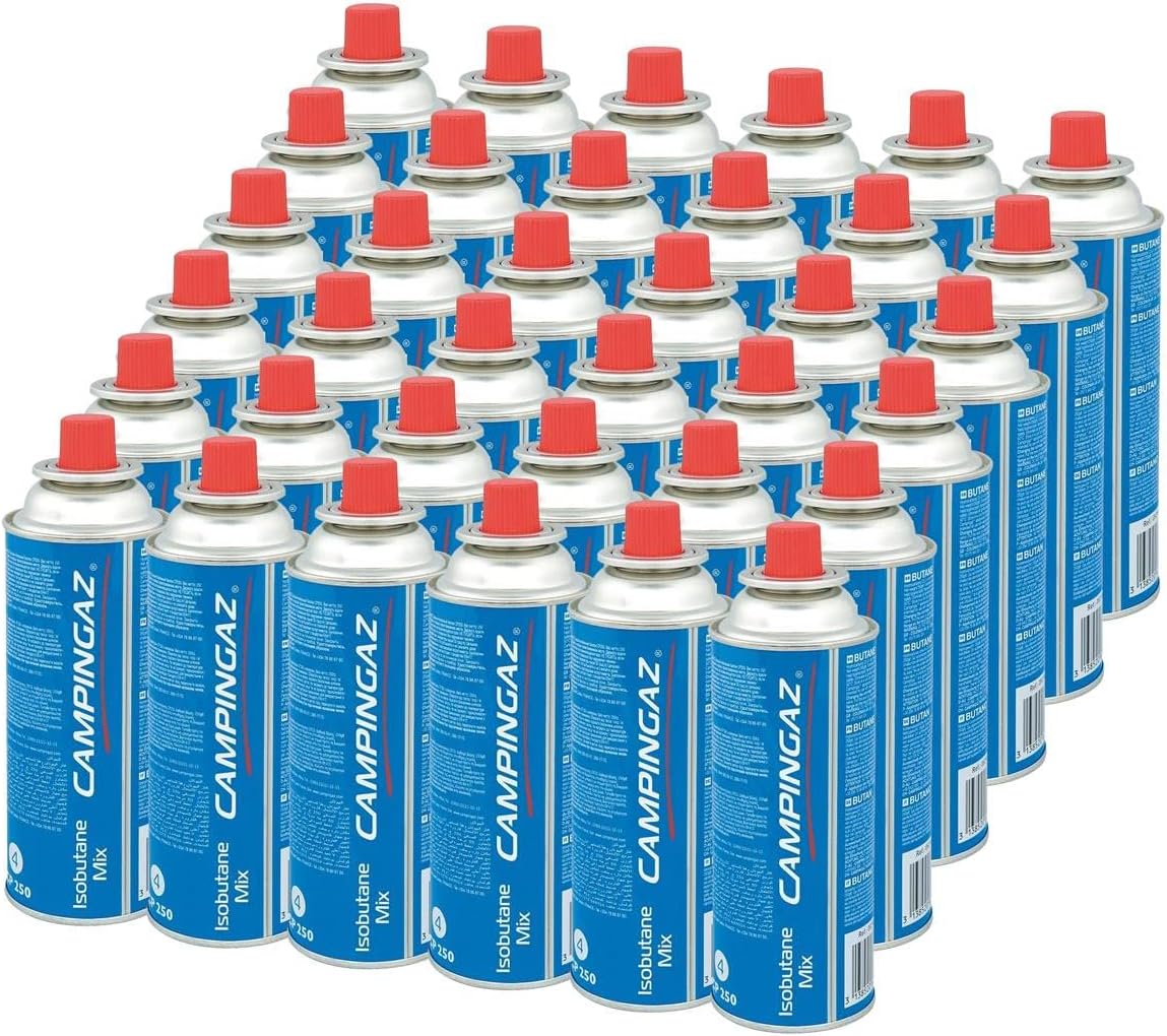 36 x Campingaz CP250 Bistro Gas Cartridge - Blue 250g Bulk Price By Camping online