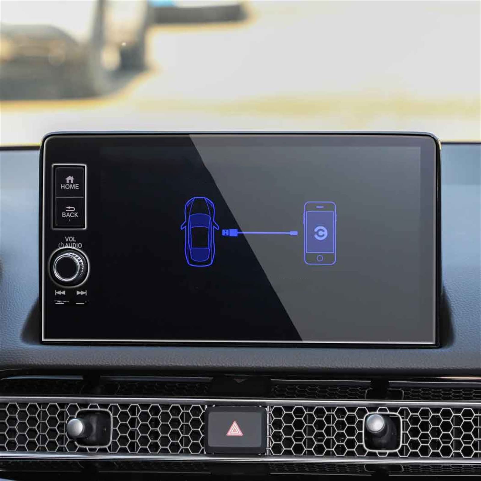 Évitez les rayures sur l'écran tactile 9 pouces Honda HR-V protecteur verre