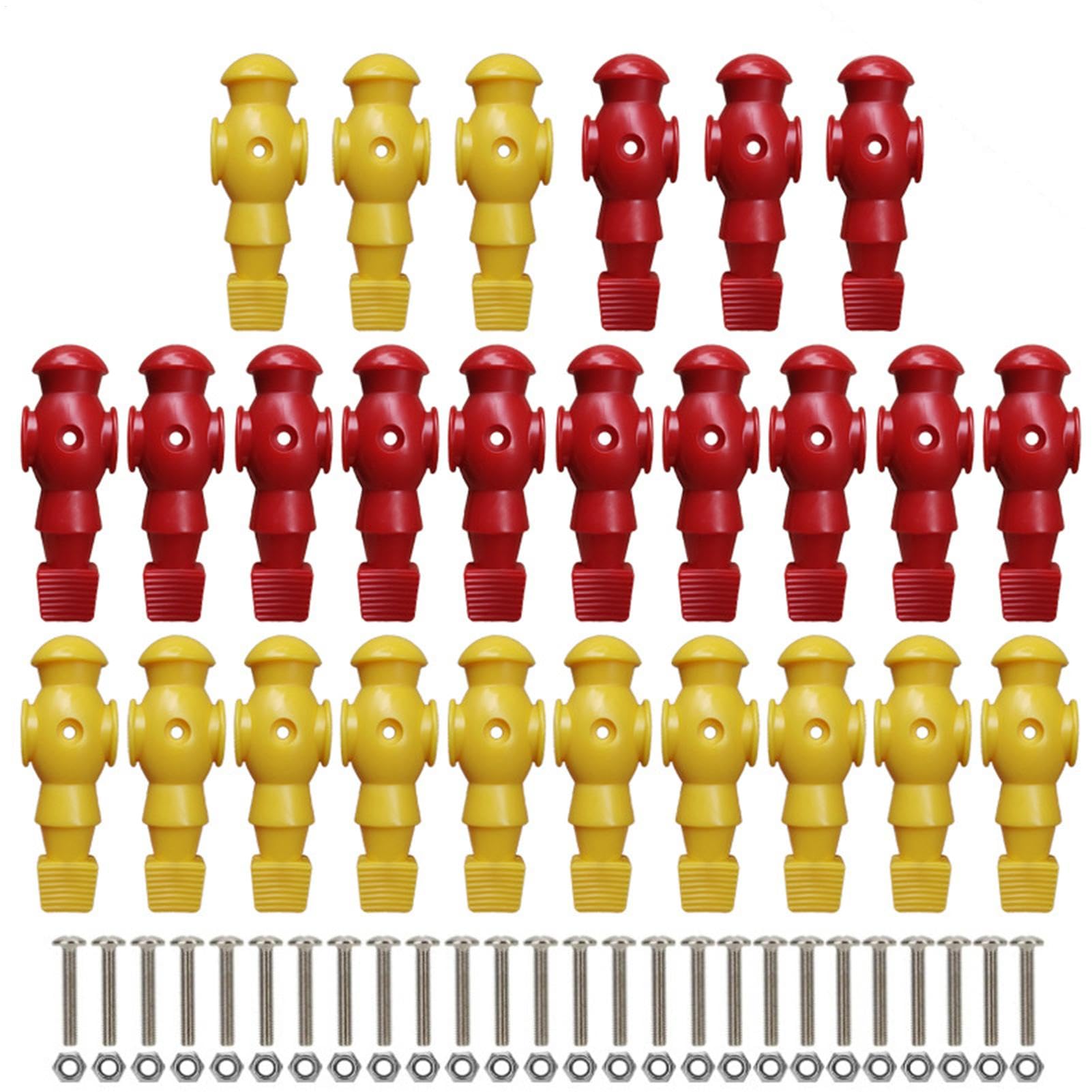 Lot Joueurs Baby-foot 26 Pièces De Rechange Et Accessoires Pour Football De | Figurine De Baby-Foot Accessoires Football Table Et Composants Familial Intérieur