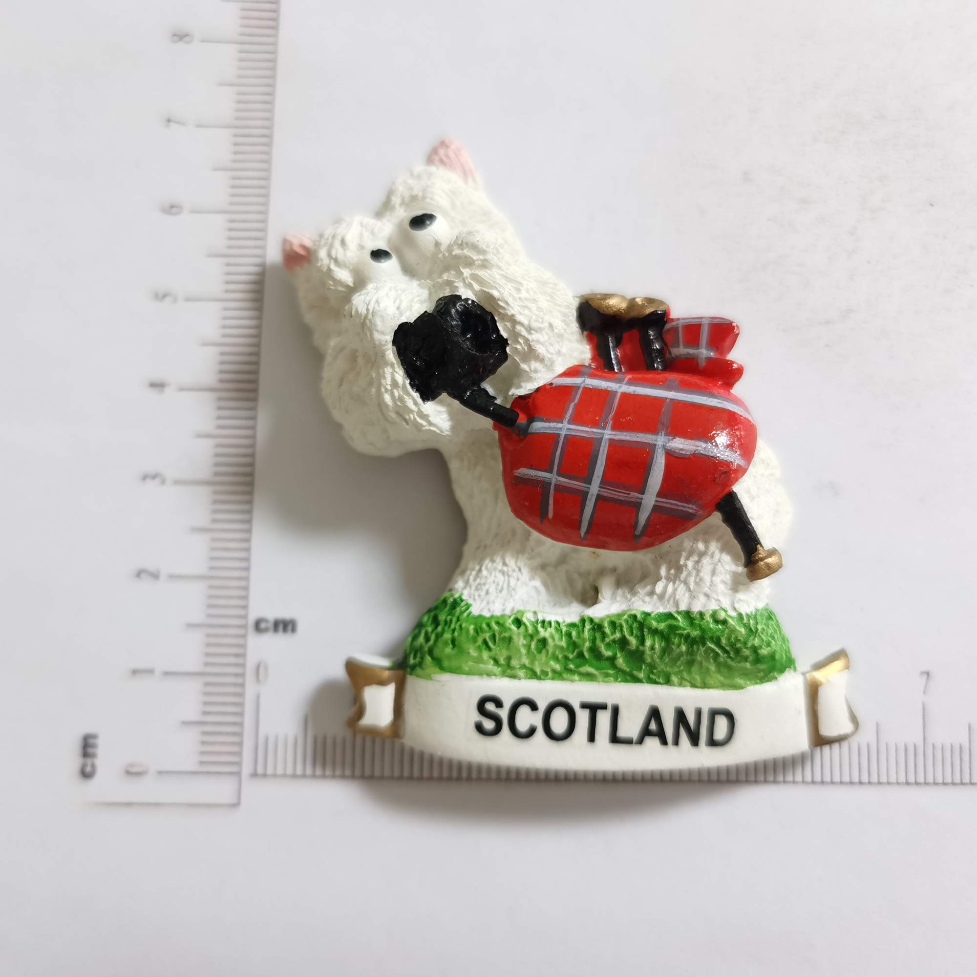 Magnete per il frigorifero Icona del punto di riferimento della Scozia Edimburgo e Castello di Stirling Modello 3D per souvenir da viaggio, regalo, cucina, decorazione della casa, collezioni - Italia