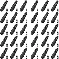 Vista 10 de Presentador inalámbrico de presentación remota Clicker: USB tipo C PowerPoint Clicker con puntero rojo Control PPT de largo alcance - Avanzador