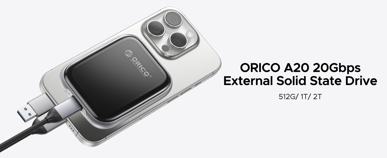 Amazon.com: ORICO 1TB Portable SSD Up to 2000MB/s External Solid