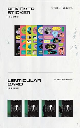 Miniatura 6 de Super Junior D&E - Bad Blood (4 Mini Álbum) Álbum+Juego de Tarjetas de Fotografía Extra