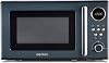 MEDION MD15000 Retro Microwave Small (20 Litres Approx. 800 Watt 5 Microwave Levels 8 Automatic Programmes Digital Display Defrost Function Compact Grey
