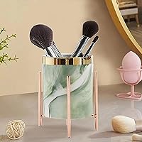 Vista 4 de Portalápices de cerámica para escritorio, bonito soporte para lápices, decoración de escritorio estética, para oficina, escuela, hogar, brochas