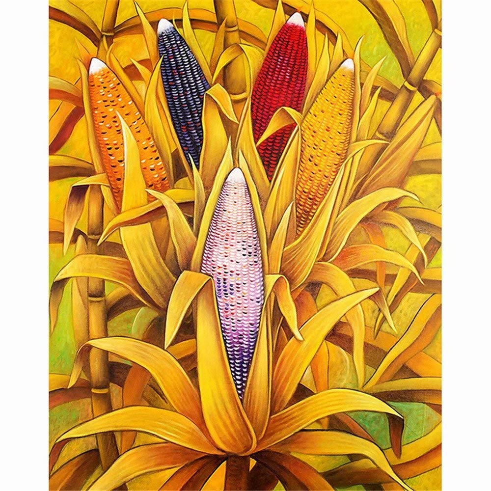 Corn Pad Embroidery EMBROIDERY & ORIGAMI