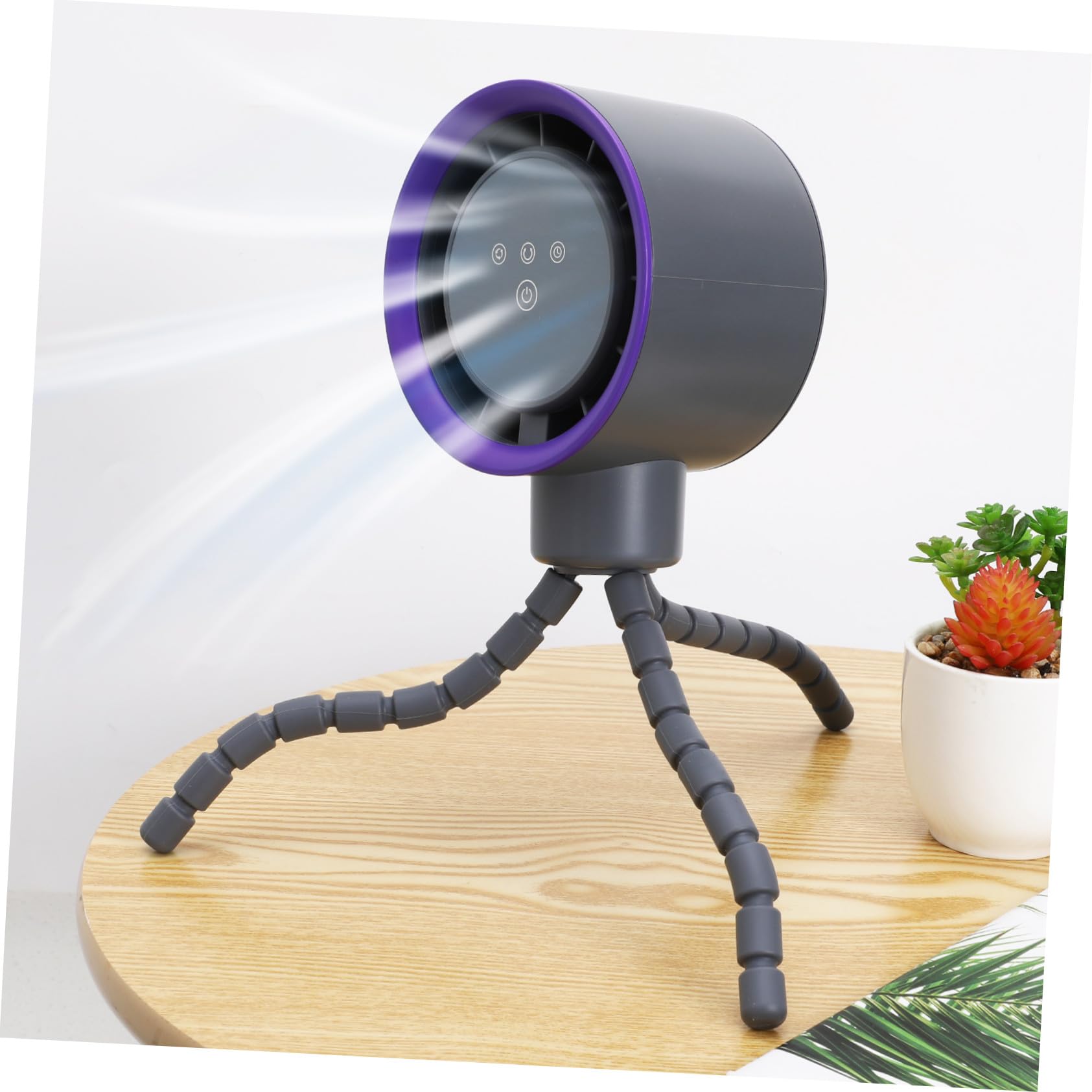Ventilatore per Passeggino Mini con Clip, Ventola Girevole per Bebé | Abs, Guardia di Sicurezza, Uso Casa e Nanna, Festa Estiva, Ventilatore Portatile per Passeggino