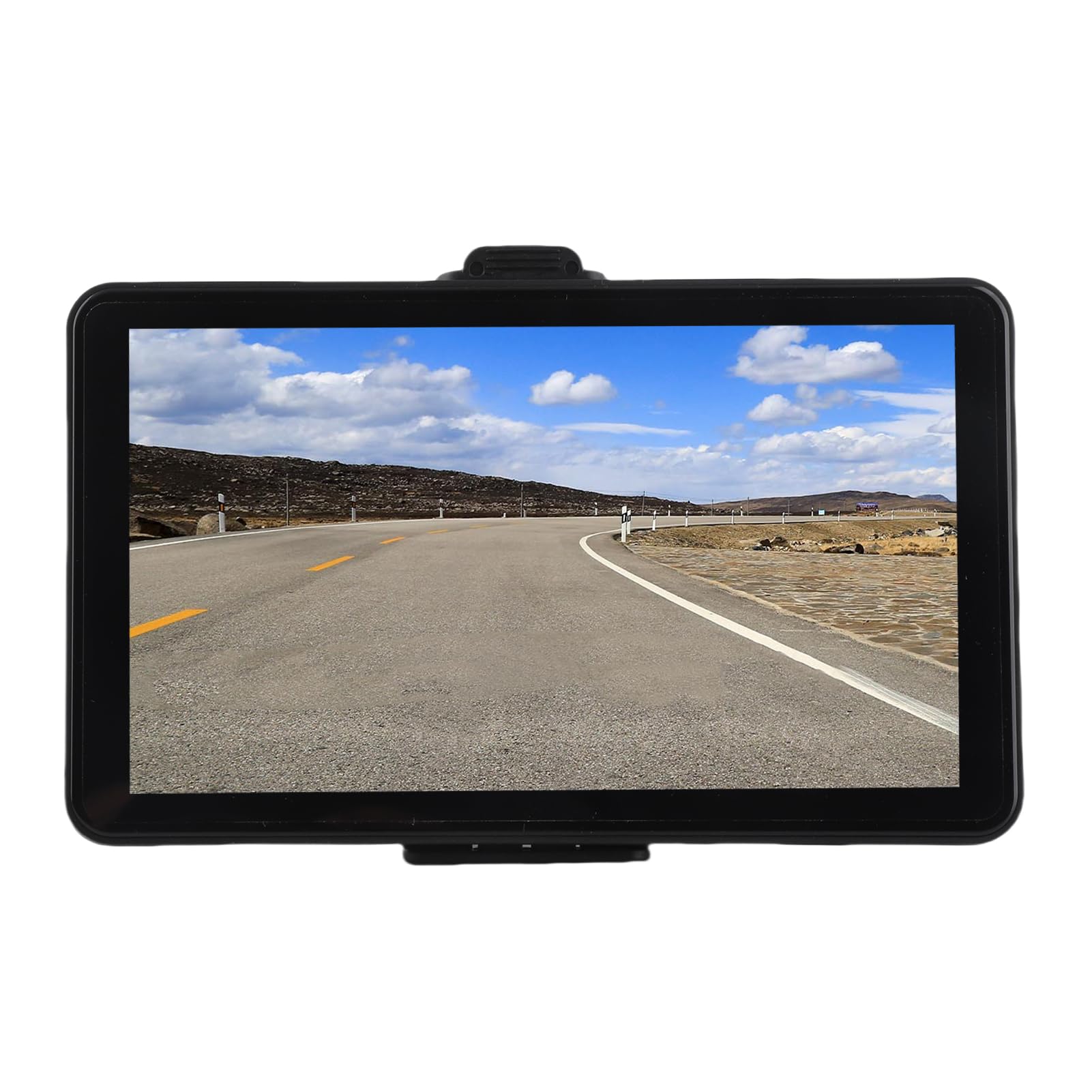 Tbest Navigator di Navigazione Auto Portatile 7 Pollici con Touchscreen con Guida Vocale per il Bus di Camion 256 MB 8 GB di Risoluzione HD