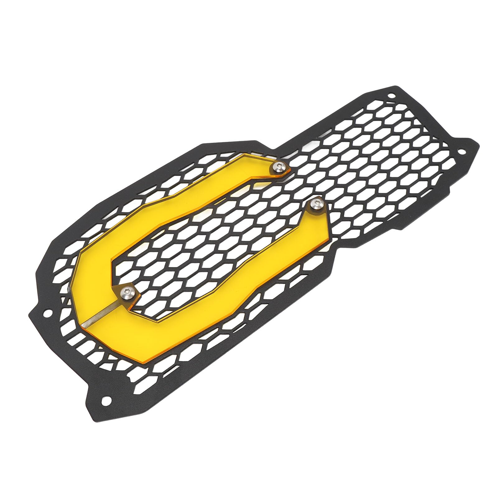 AMONIDA Edelstahl-Motorrad-Scheinwerferschutz, Langlebig, Einfache Installation für F800GS, F700GS, F800R (YELLOW)