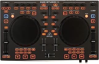 CMD STUDIO 4a 4-Deck DJ MIDI Controller with 4 Channel Audio Interface