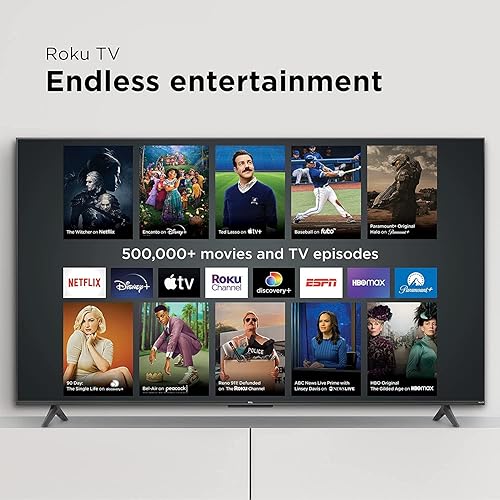 Miniatura 8 de TCL Televisor inteligente Roku de 55 pulgadas Serie 4 Clase 4K 2160p HDR 60Hz Frecuencia de actualización compatible con Alexa y Google Assistant +