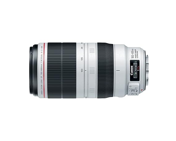 Canon EF 100-400mm F4.5-5.6L is II USM Zoom Lens 9524B002 Latest [Black/Silver]