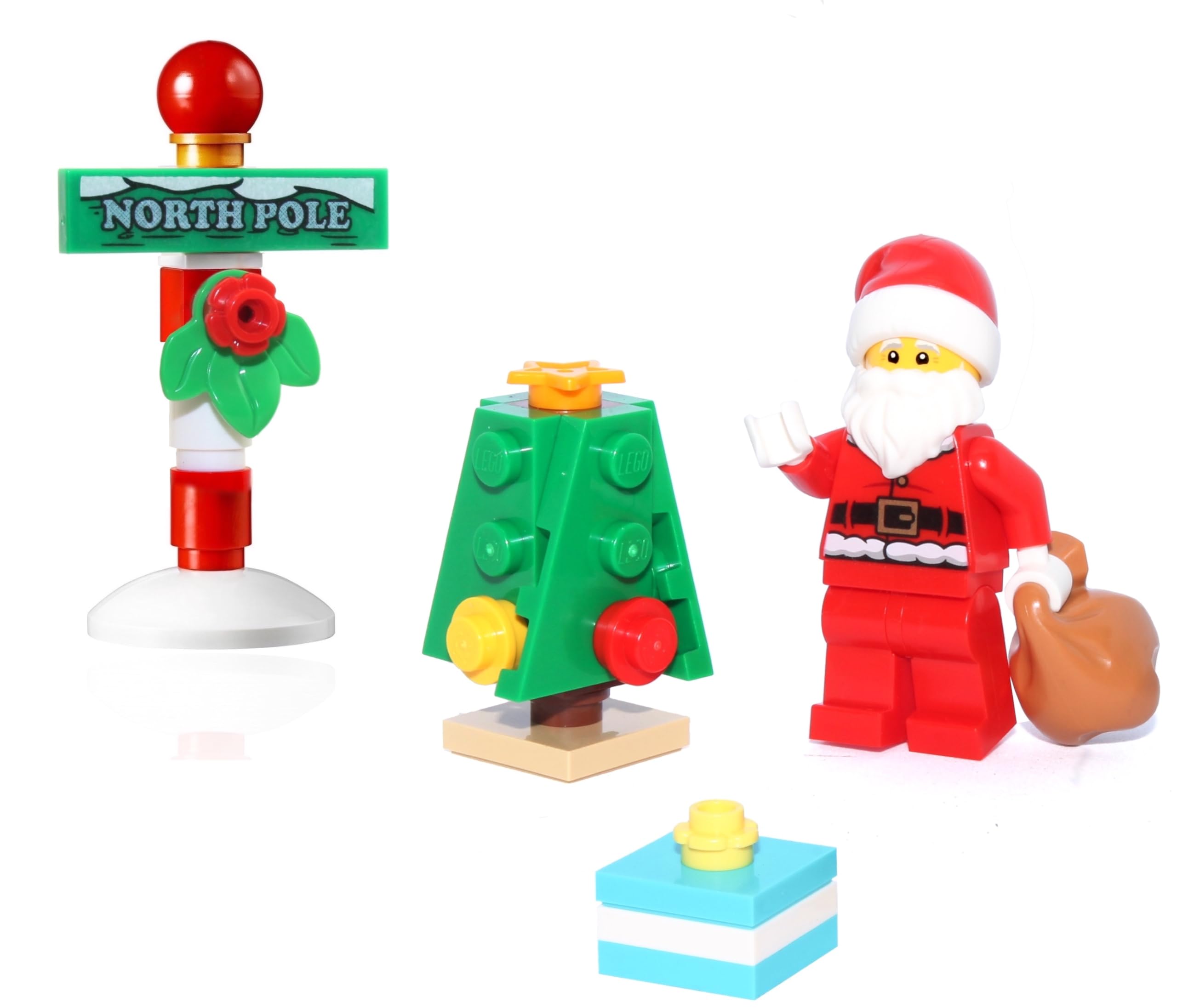 LEGO Holiday Minifigure - Santa Claus (with North Pole Stand) 10245