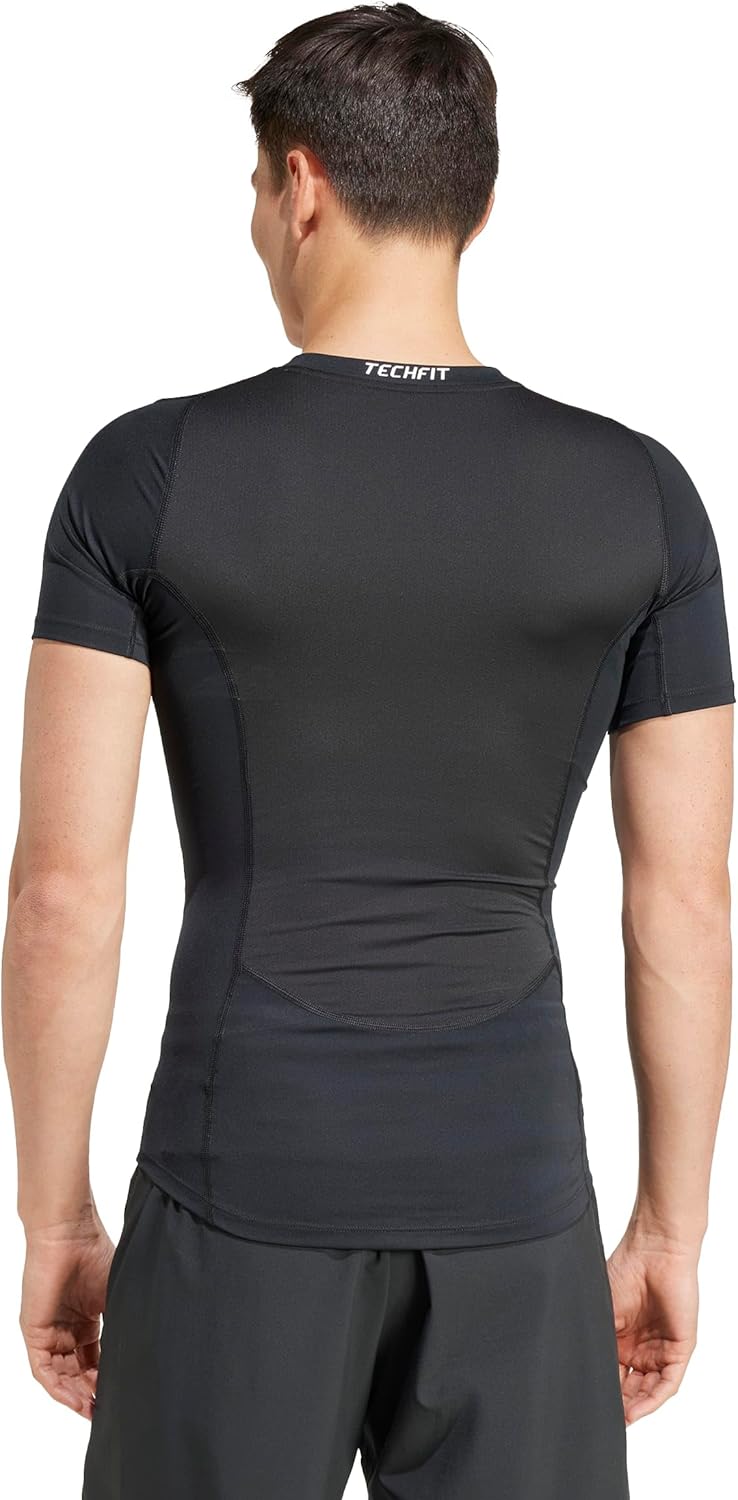 Adidas Mens Techfit Compression Training T-Shirt - Image 3