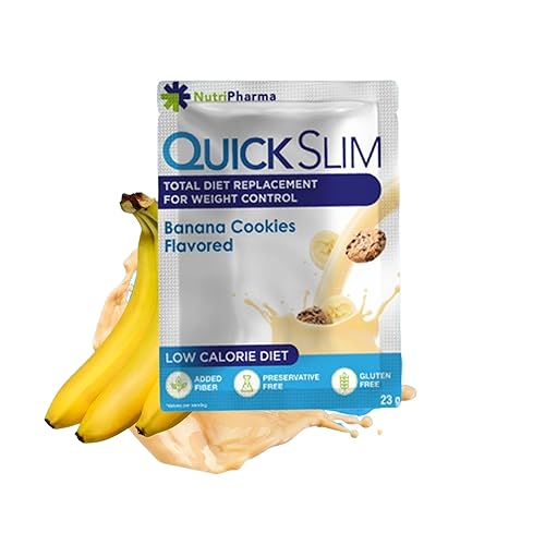 Miniatura 24 de Quick Slim - Batidos altos en proteínas para perder peso, 30 porciones, reemplazo completo de comida, batidos dietéticos para mujeres y hombres