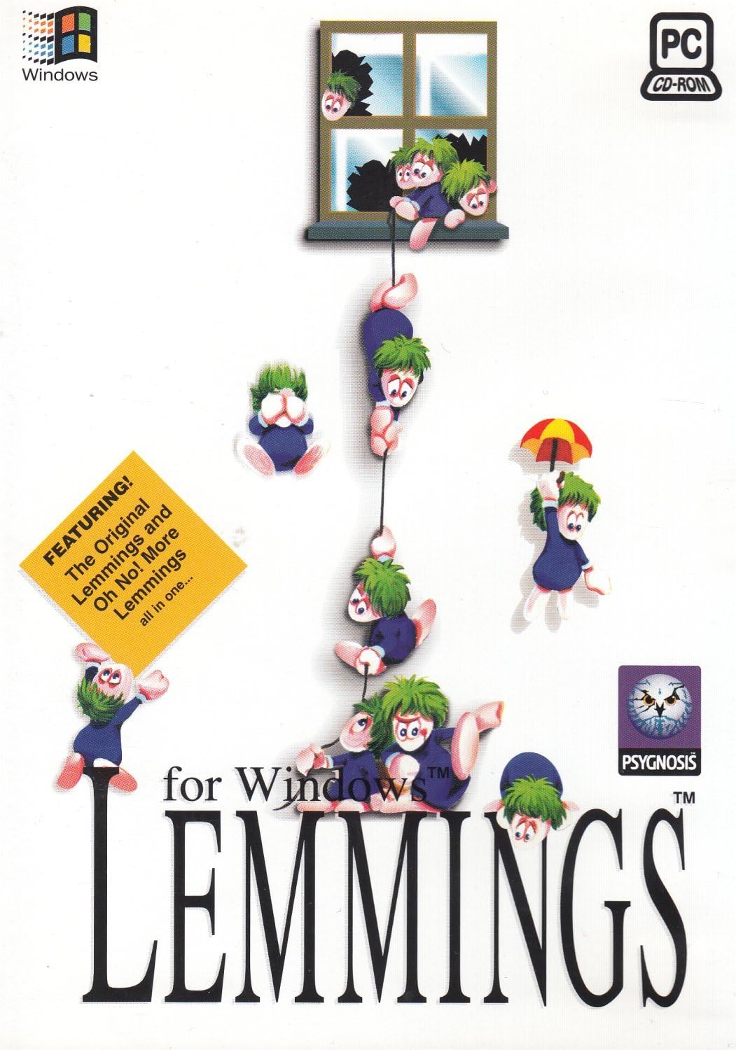 Lemmings for Windows: Lemmings / Oh No! More Lemmings
