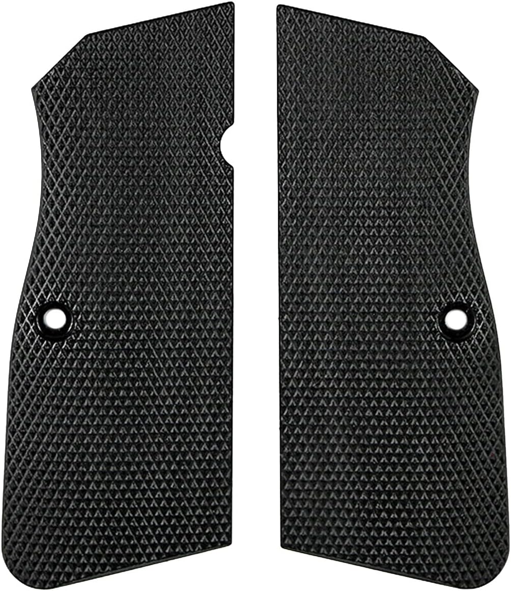 LOK Grips Browning Hi Power | SA-35 Checkered Roughneck G10