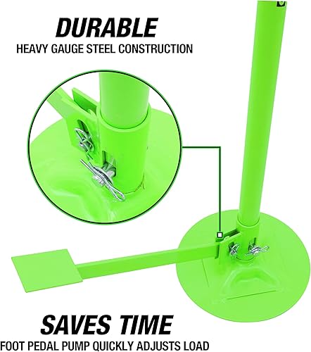 Miniatura 3 de OEMTOOLS 24847 1500 lb. Soporte de gato de alto alcance con pedal de pie, 1 paquete