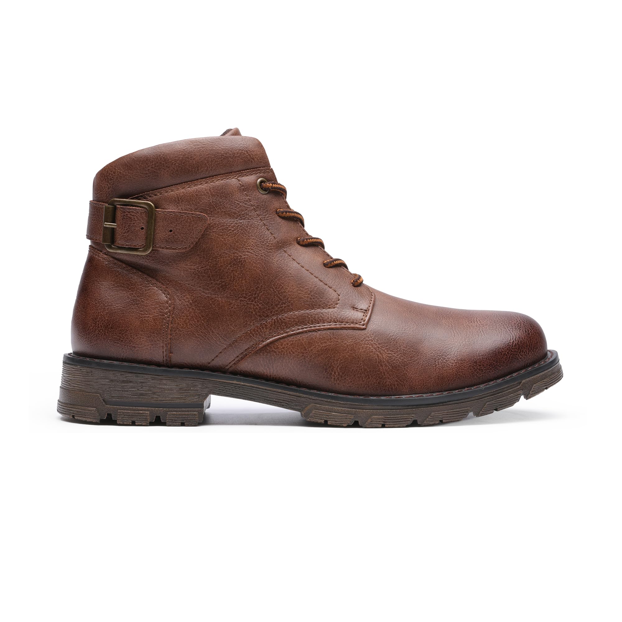 Bruno Marc Botas de Moto Hombre de Forro Malla Transpirable Botas Militares con Tobillo Aolchada Botines Vestir Invierno