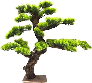Retardant Artificial Pine Tree | Certified for Public Safety, Ideal for Offices, Airports & Retail Centers(1.2mx1m)