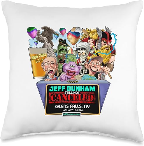 Miniatura 5 de Jeff Dunham Glens Falls, NY (2024) Almohada de tiro