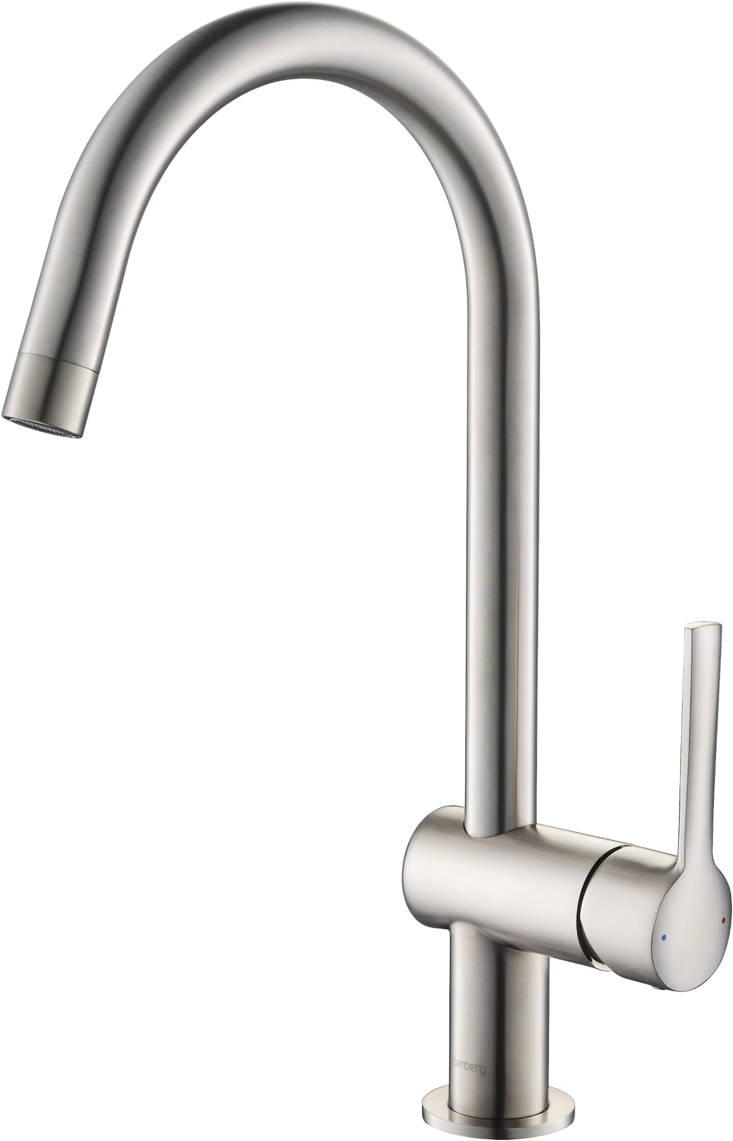 Isenberg 100.1402BN Serie 100 Kitchen / Bar Faucet, 100.1402, Brushed Nickel