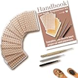 1200Pcs Ear Seeds Acupuncture Kit, Auricular Sticker Kit with Ears Seed, Acupuncture Pen, Acupressure Ear Chart, Tweezers