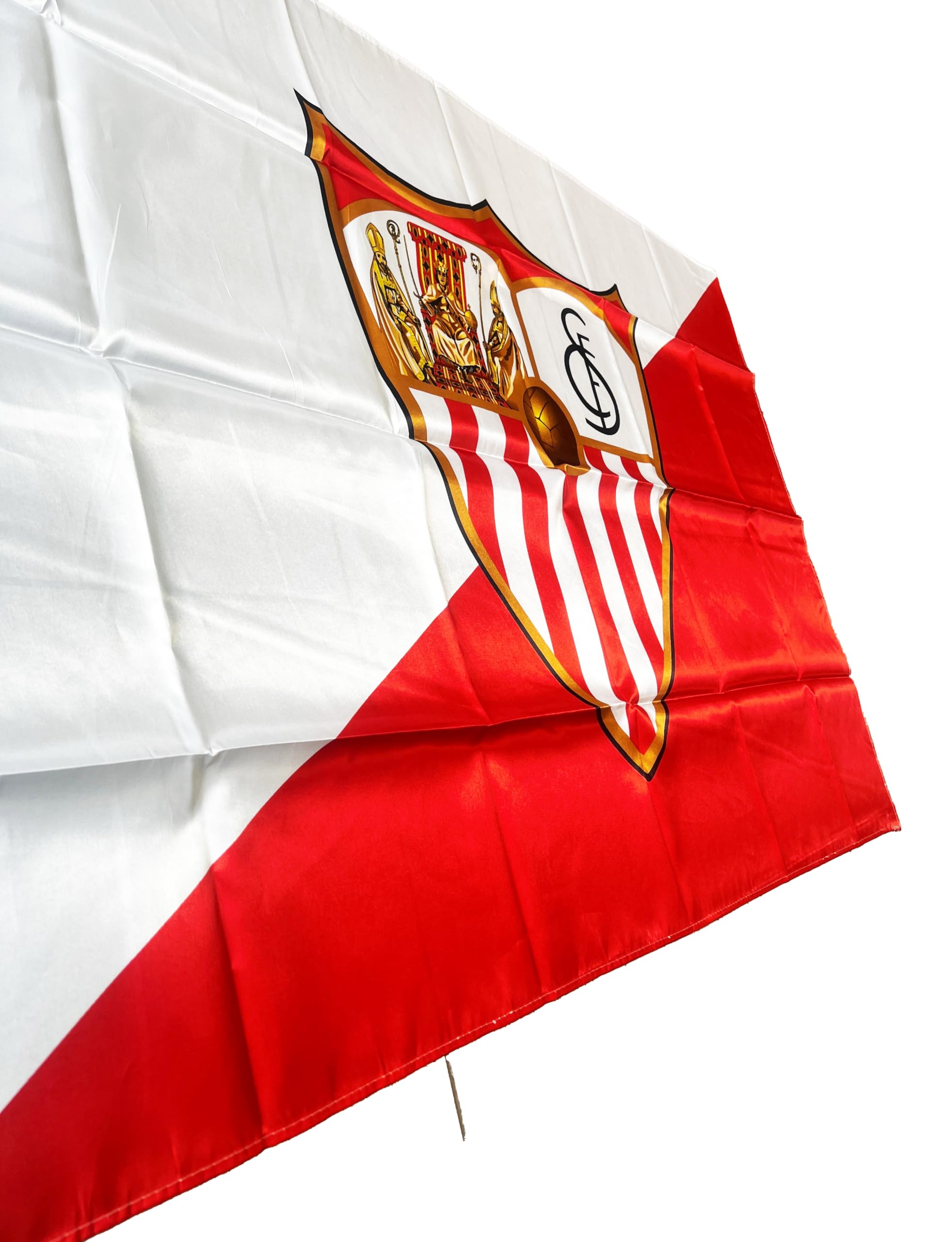Sevilla CF Badsev Bandera, Rojo/Blanco, Única