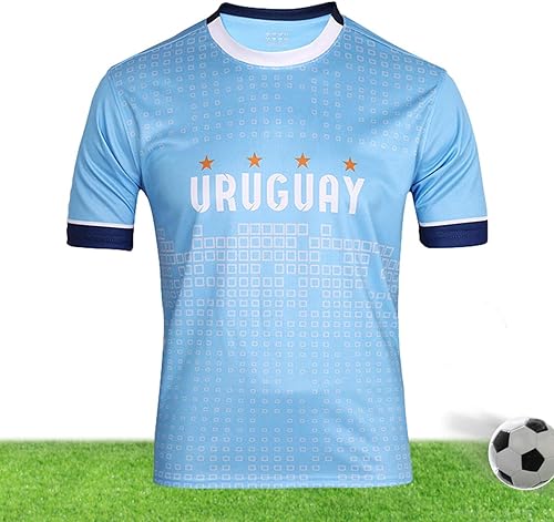 Miniatura 6 de Soccer s for Men, Soccer Athletic Sports Unisex, T-Shirt Tops with Country's English Name, for Football Fans, Breathable and